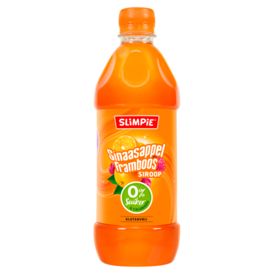 Slimpie Sinaasappel Framboos Siroop